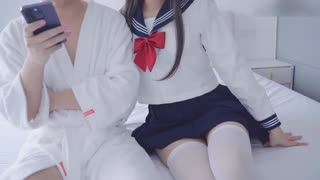 JK少女米胡桃每次穿白丝都被狠狠的爆操